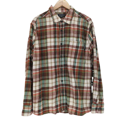 エディーバウアー Eddie Bauer チェック柄ネルシャツ メンズ JPN:L