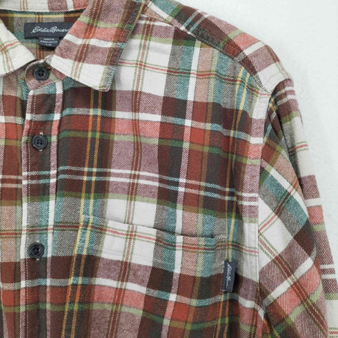 エディーバウアー Eddie Bauer チェック柄ネルシャツ メンズ JPN:L