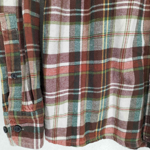 エディーバウアー Eddie Bauer チェック柄ネルシャツ メンズ JPN:L