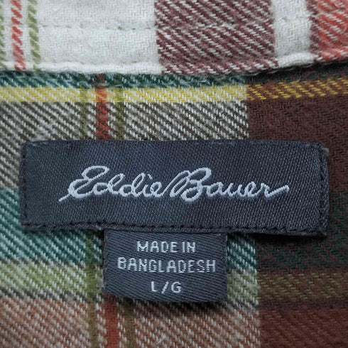 エディーバウアー Eddie Bauer チェック柄ネルシャツ メンズ JPN:L