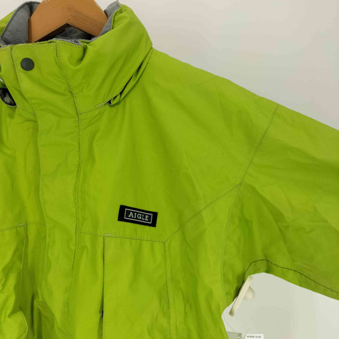 エーグル AIGLE GORE-TEX リップストップ ジップアップ パッカブルフード ナイロンジャケット ゴアテックス レディース import:XS