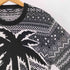 ディーゼル DIESEL カシミヤ混 民族柄 ヤシの木 クルーネック ライトウェイト ニット メンズ import:M