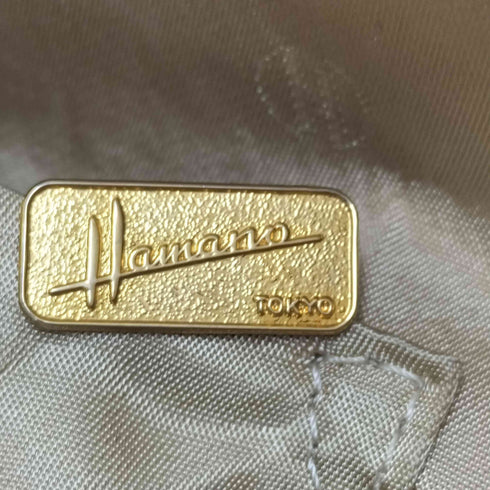 ハマノ HAMANO レザーハンドバッグ レディース