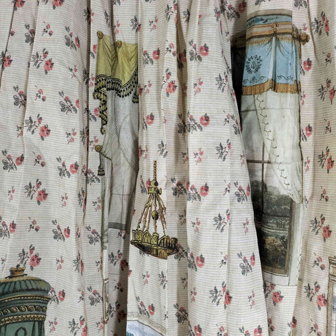 Jane Marple 21ss DRAWING ROOM 総柄プリーツスカート レディース M