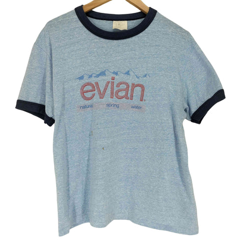USA製 企業ロゴプリントリンガーTシャツ メンズ JPN:M