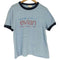 USA製 企業ロゴプリントリンガーTシャツ メンズ JPN:M