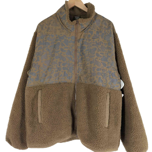 HIMALAI 異素材切替 ボアジャケット ペイズリー メンズ JPN:XL