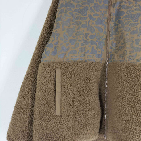 HIMALAI 異素材切替 ボアジャケット ペイズリー メンズ JPN:XL