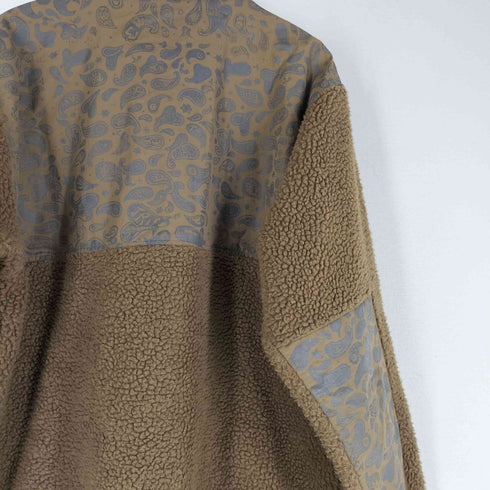 HIMALAI 異素材切替 ボアジャケット ペイズリー メンズ JPN:XL