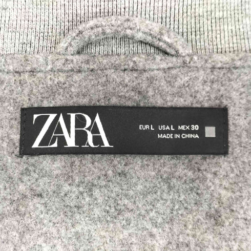 ザラ ZARA プラッシュボンバージャケット レディース import:L