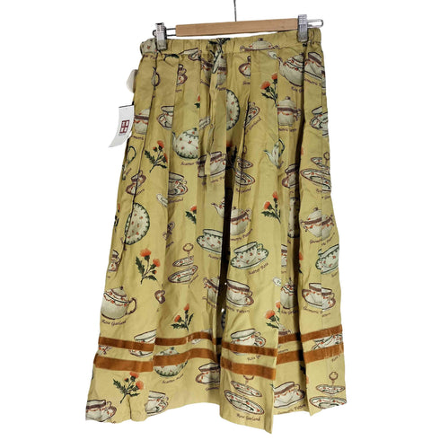 Jane Marple 21aw Tea for ribbon trimming skirt レディース M