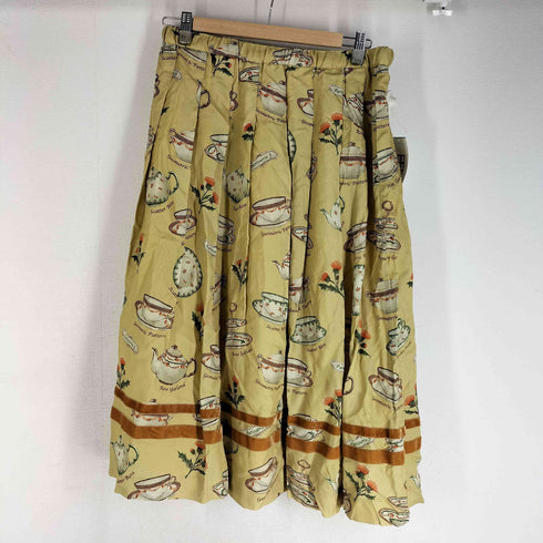 Jane Marple 21aw Tea for ribbon trimming skirt レディース M