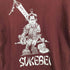 ステッドマン STEDMAN 70s- 袖裾シングル USA製 SUKEBEI 両面プリントクルーネックTシャツ メンズ JPN:M