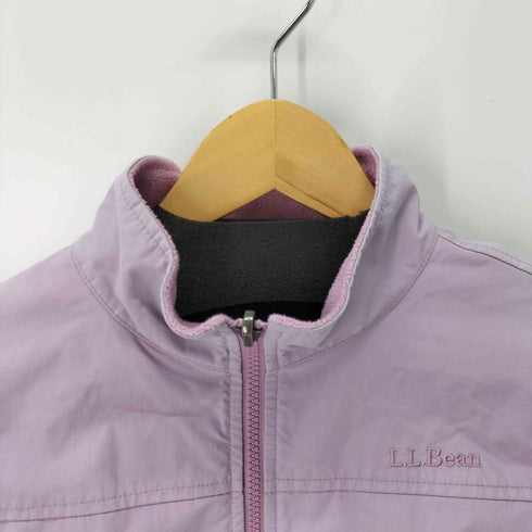 エルエルビーン L.L.Bean 裏フリース リバーシブルナイロンジャケット レディース L 14-16