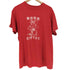 袖裾シングル HERE KITTY フロントプリントクルーネックTシャツ メンズ