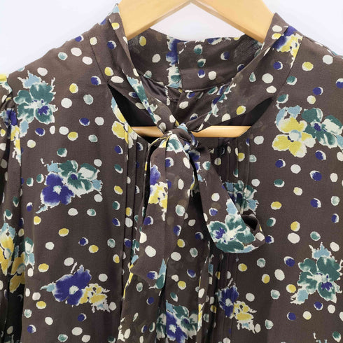ルールロジェット leur logette シルク100 フラワーワンピース レディース JPN:2