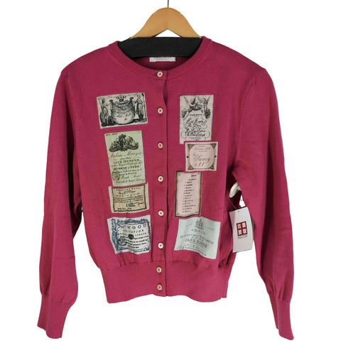 Jane Marple 22aw Precious invitations decoupage cardigan レディース M