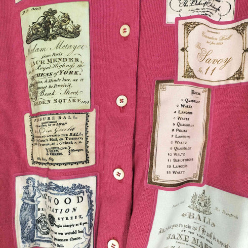 Jane Marple 22aw Precious invitations decoupage cardigan レディース M