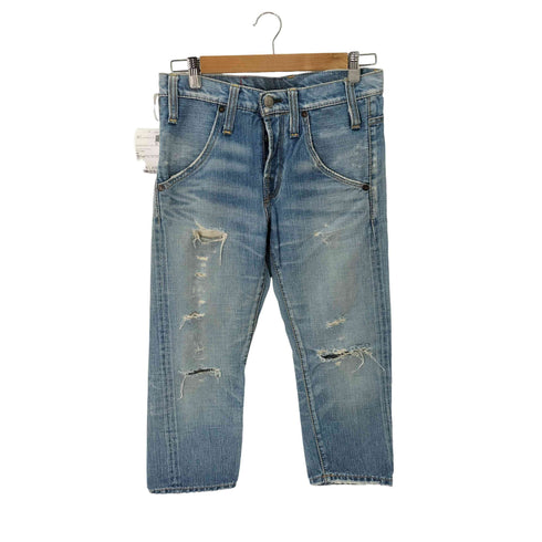 リーバイスレッド Levis RED 00S ボタンフライダメージクロップドデニム レディース W26L21