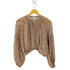 ザラ ZARA ペイズリープリント シフォンブラウス レディース import:M
