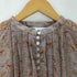 ザラ ZARA ペイズリープリント シフォンブラウス レディース import:M