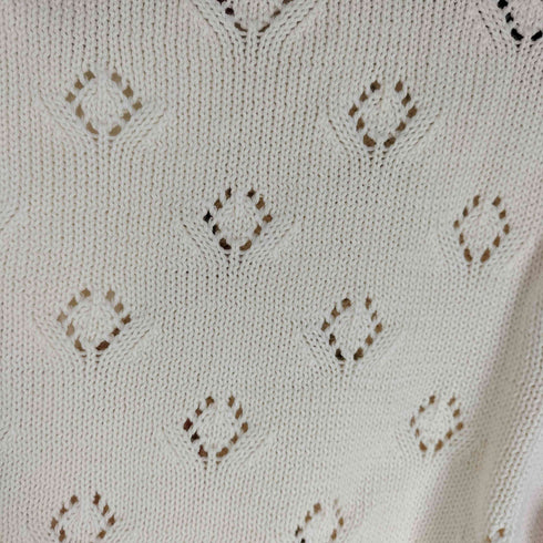 Jane Marple フラワー刺繍 レースカーディガン レディース JPN:M