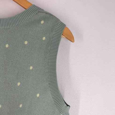 ホコモモラ Jocomomola Sello 刺繍ニットベスト レディース 40