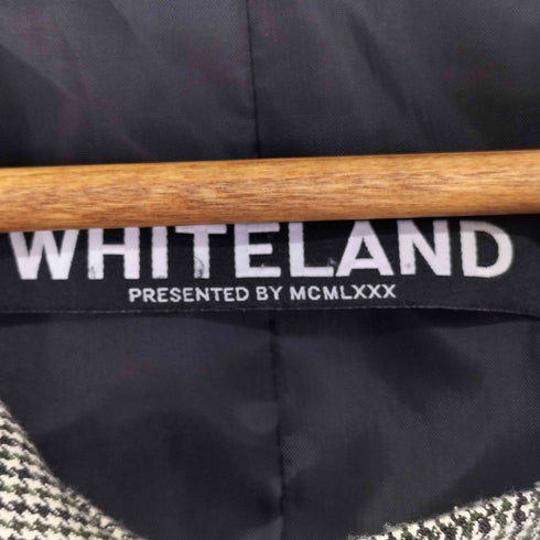 ホワイトランド WHITELAND ホワイトランド/ガンクラブチェックトレンチコート メンズ FREE
