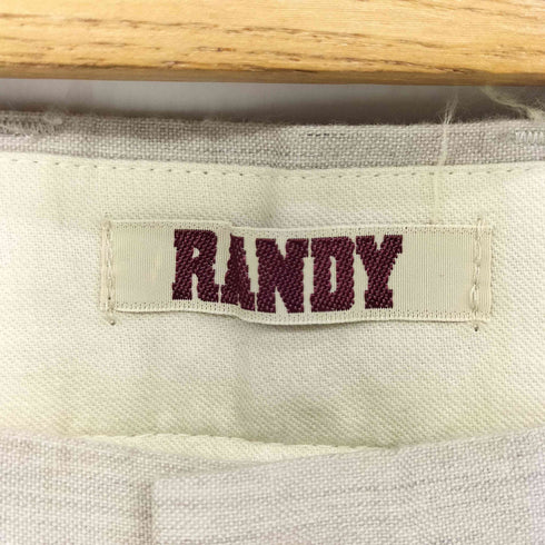 ランディ RANDY 23SS SHOPPING CART ACCORDION PANTS メンズ JPN:1