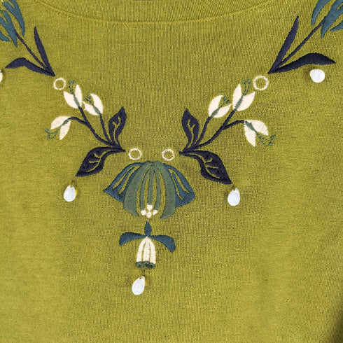 ホコモモラ Jocomomola Vestir 刺繍チュニックカットソー レディース 40