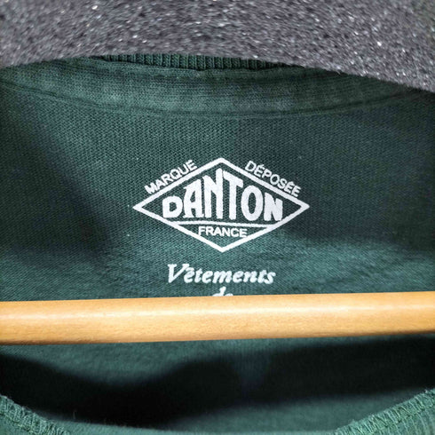ダントン DANTON ロングスリーブクルーネックポケットTシャツ メンズ
