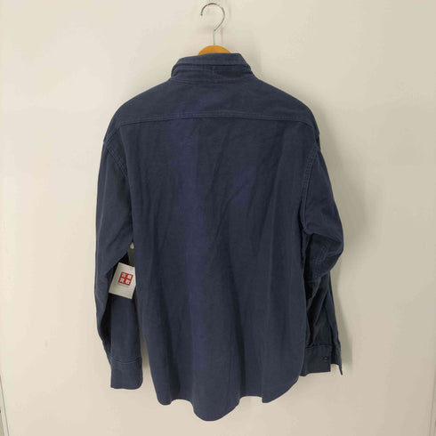 DEERSKIN 90S USA製 ダブルポケットL/Sシャツ シャモアクロス メンズ JPN:XL