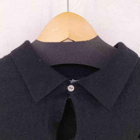OLIVER PERRY cashmere カシミア100 スキッパーニットポロシャツ メンズ import:XXL