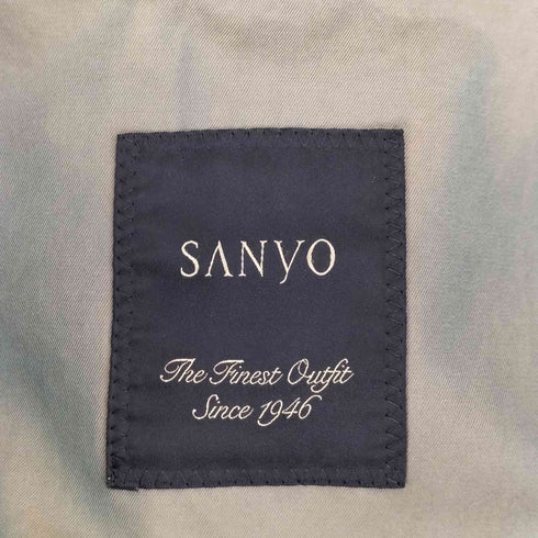 サンヨー SANYO トレンチコート 玉虫 レディース