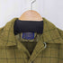 ペンドルトン PENDLETON 60s MADE IN USA フラップ両ポケ ウールチェック オープンカラーシャツ ボードシャツ メンズ import:M