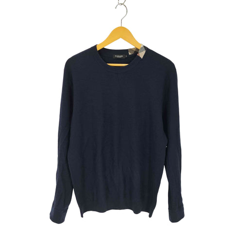 ブラックレーベルクレストブリッジ BLACK LABEL CRESTBRIDGE チェック切替ニット メンズ JPN:XL