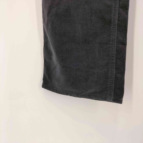 バーバリーブルーレーベル BURBERRY BLUE LABEL ベロア ブーツカット パンツ レディース JPN:L