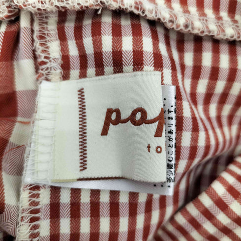 ポピートーキョー poppy tokyo ギンガムチェックスカート レディース JPN:M