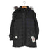 ブラックレーベルクレストブリッジ BLACK LABEL CRESTBRIDGE LIMONTA KOMATSU SEIREN 裏地チェック シルバーフォックスファー ダウンジャケット メンズ import:M