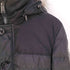ブラックレーベルクレストブリッジ BLACK LABEL CRESTBRIDGE LIMONTA KOMATSU SEIREN 裏地チェック シルバーフォックスファー ダウンジャケット メンズ import:M