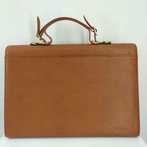 ペレボルサ PELLE BORSA レザーハンドバッグ メンズ