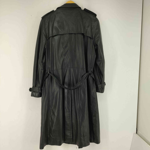 LEATHER WEAR ロングレザートレンチコート メンズ JPN:L