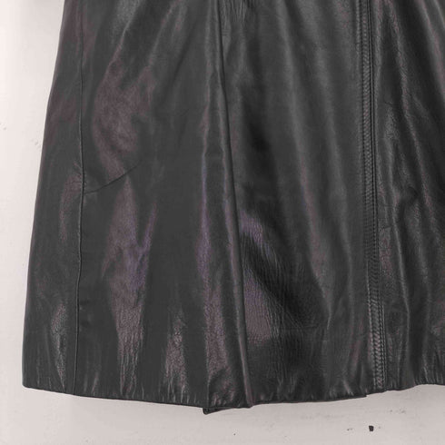 LEATHER WEAR ロングレザートレンチコート メンズ JPN:L