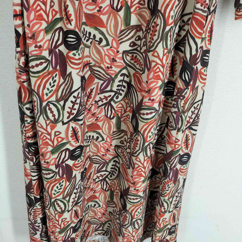 ホコモモラ Jocomomola 24aw Cacao プリントベルト付きワンピース レディース 40