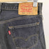 リーバイス Levis 501 先染め ブラック デニムジャケット メンズ 36inch