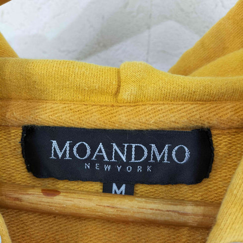 MOANDMO ロゴ刺繍パーカー メンズ import:M