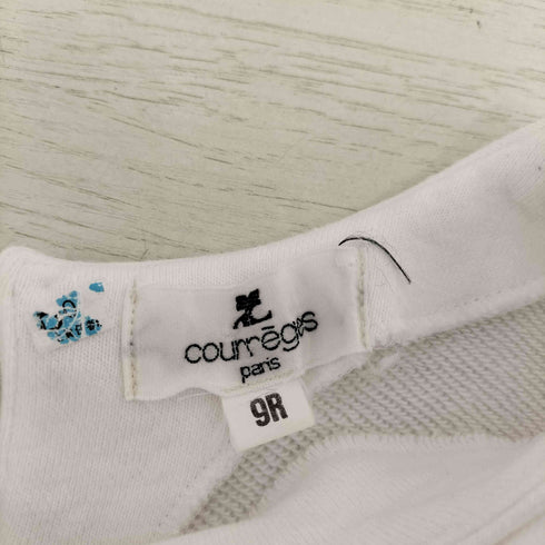 クレージュ courreges リボンデザインスウェットプルオーバー レディース 9R