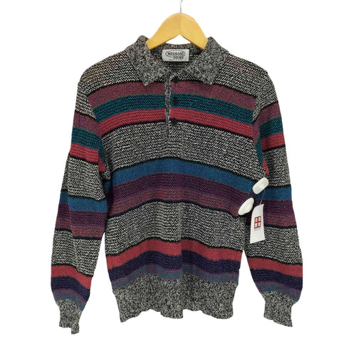 ミッソーニ ウオモ MISSONI UOMO イタリア製 リネン混 ニットポロ メンズ