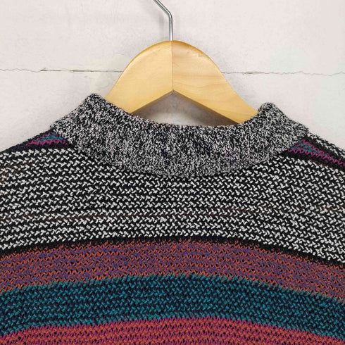 ミッソーニ ウオモ MISSONI UOMO イタリア製 リネン混 ニットポロ メンズ