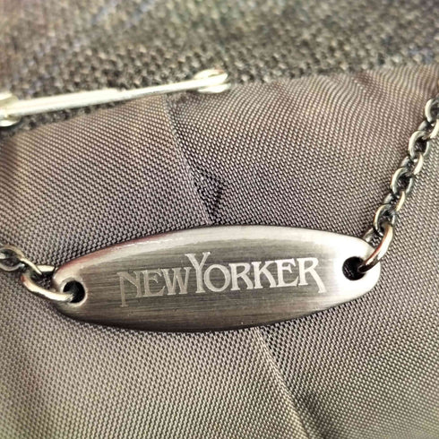 ニューヨーカー NEW YORKER 1B チェック テーラードジャケット スカート スーツセットアップ レディース 上:9AR 下:64-91